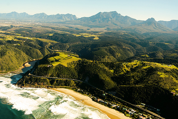 Luftaufnahme von Wilderness