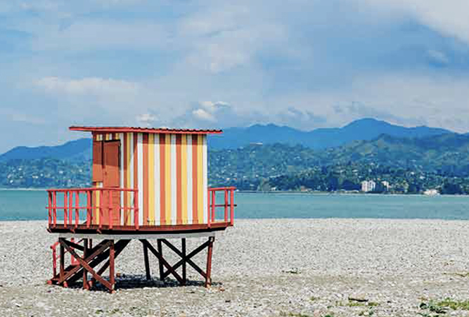 Strand von Batumi