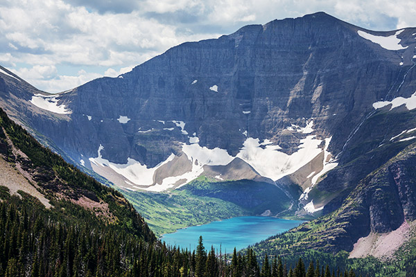 Gletschersee im Glacier Nationalpark, Kanada