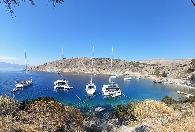 Bucht in Griechenland