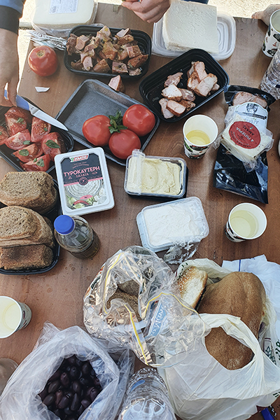 Griechisches Picknick