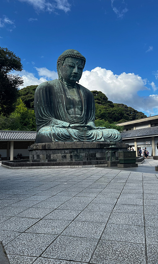 Statue großer Buddha in Japan