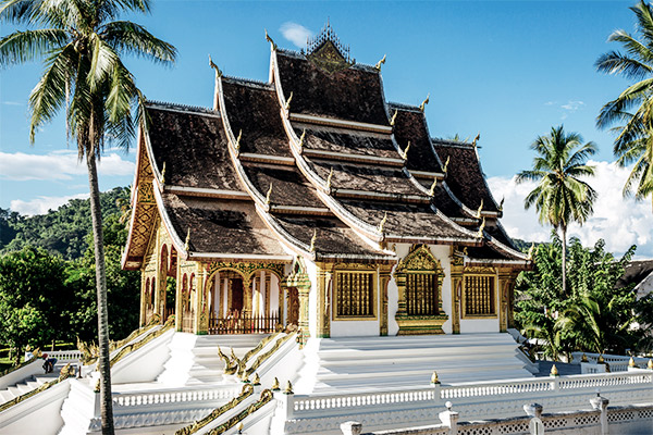 Königspalast in Luang Prabang, Laos