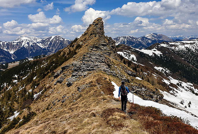 Himmeleck Gipfel in Österreich