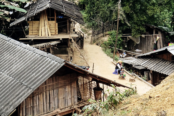 Siedlung Hmong, Vietnam