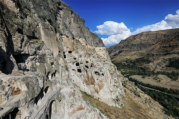 Höhlenstadt Wardsia, Georgien