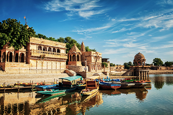 Gadi Sagar in Jaisalmer, Rajasthan