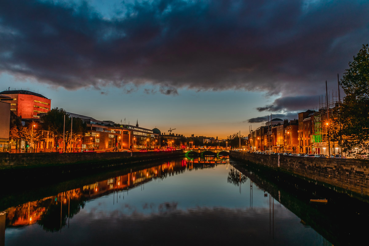 Dublin bei Nacht