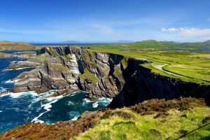 Blick auf die Kerry Cliffs in der Grafschaft Kerry.