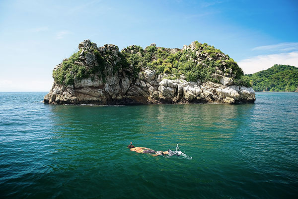 Schnorcheln an der Isla Tortuga