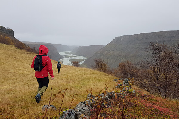 Weg zum Gullfoss