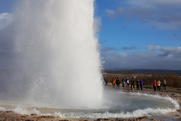 Wasserfontäne des Strokkurs