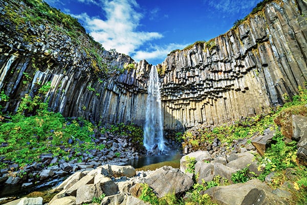 Svartifoss Wasserfall