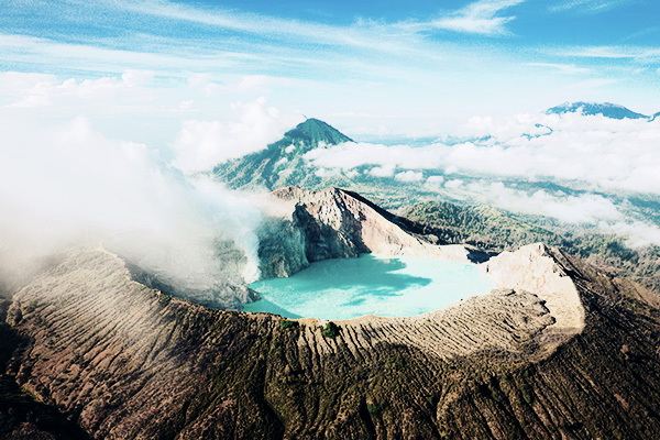 Ijen Vulkan in Java