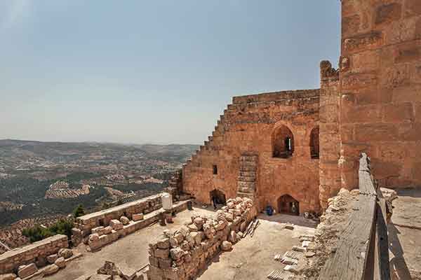 Festung Ajloun in Jordanien