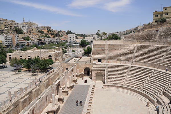 Das Römische Theater in Amman