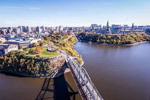 Ausblick auf Ottawa