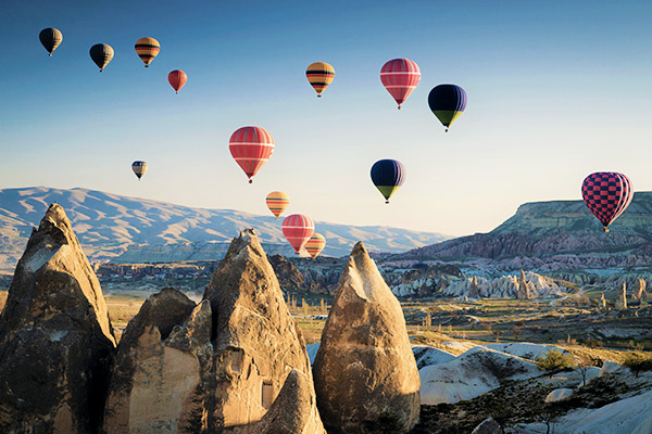 Ballonfahrt in Kappadokien