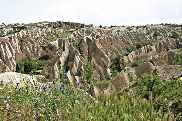 Das Rosen-Tal (Güllüdere) in Kappadokien