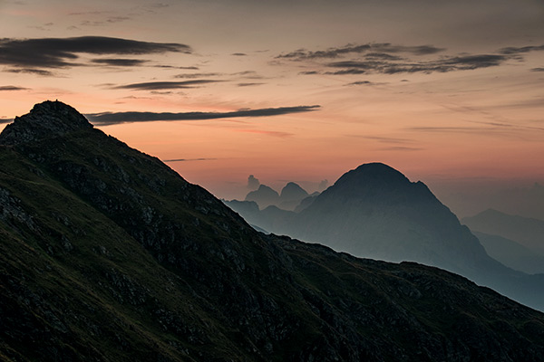 Sonnenaufgang in Tirol