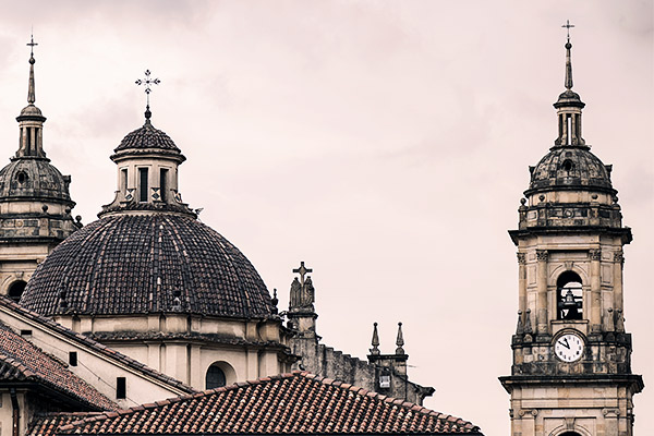 Kathedrale in Bogotá, Kolumbien