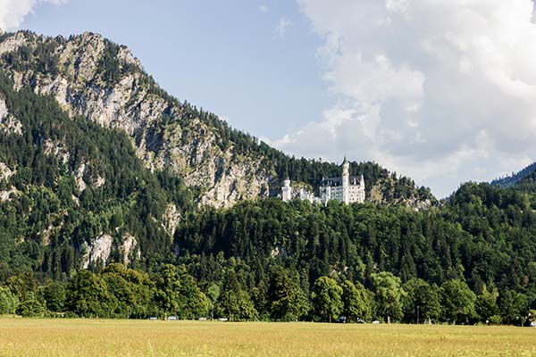 Schloss Neuschwanstein am König-Ludwig-Weg