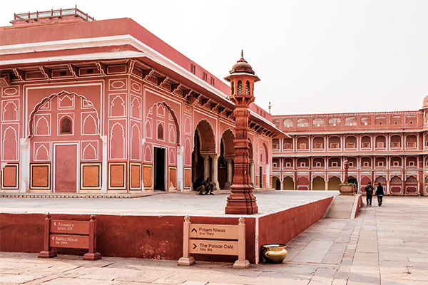 Königspalast in Jaipur, Rajasthan