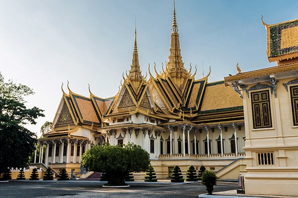 Königspalast Phnom Penh, Kambodscha