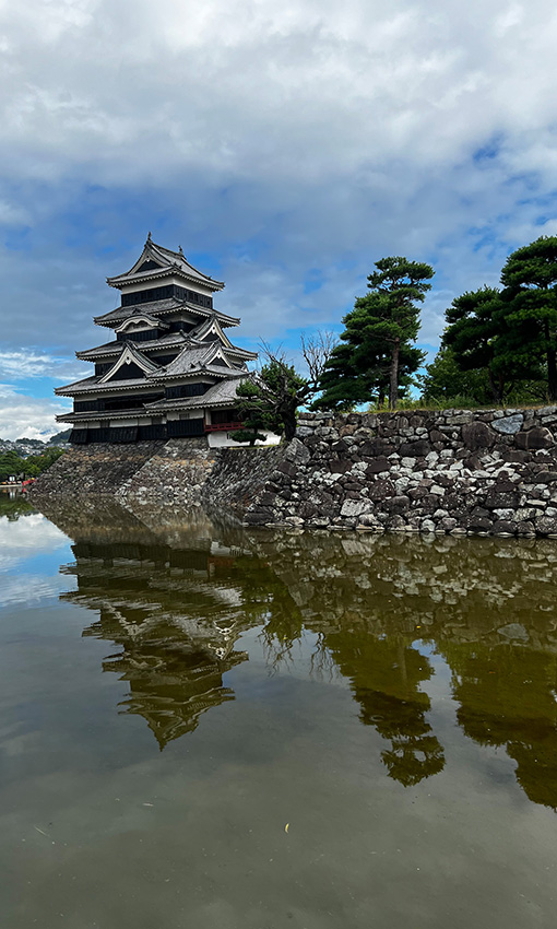 Krähenburg in Matsumoto, Japan