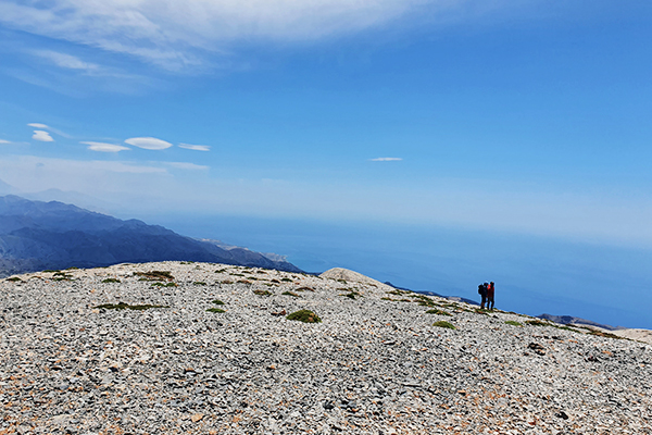 Ausblick vom Gipfel Dochi