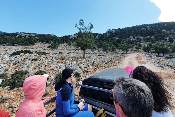 Jeepfahrt in Kretas weißen Bergen