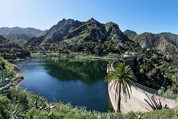 Stausee Embalse de La Encantadora, La Gomera