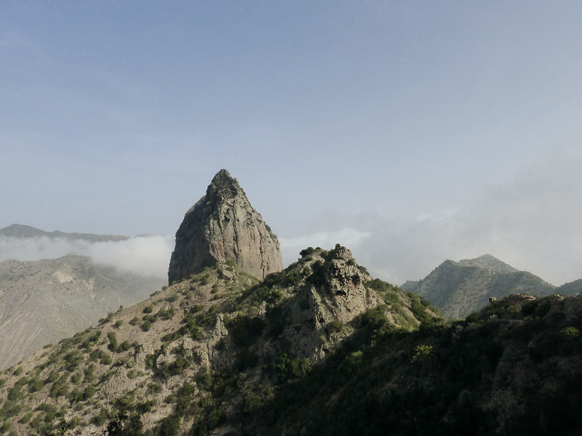 Der Roque Cano bei Vallehermoso