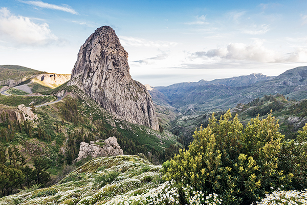 Blick auf den Roque Agando