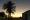 Sonnenuntergang bei Chipude