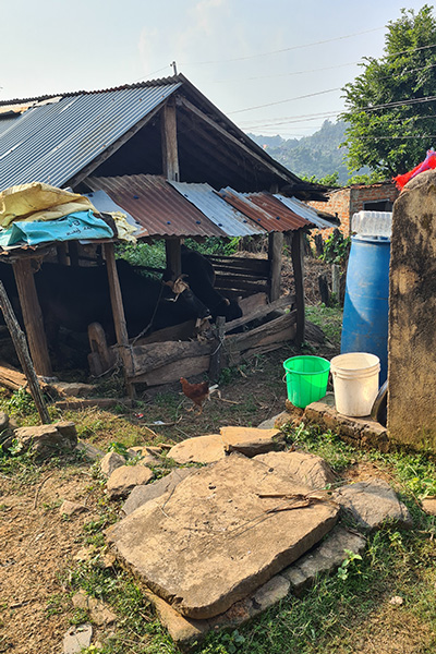 Landleben in Gorkha, Nepal