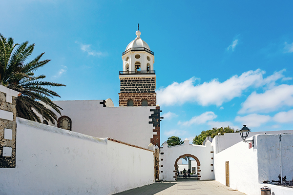 Der Hauptplatz von Teguise