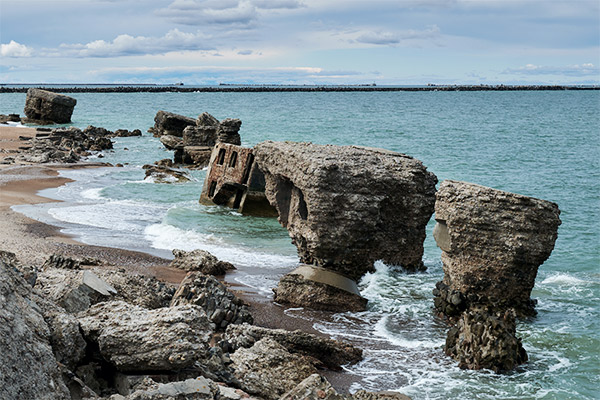 Strand Liepaja, Lettland