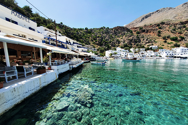 Das Dorf Loutro