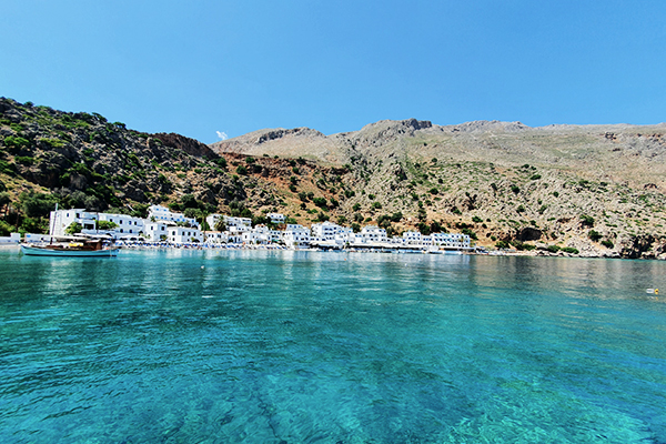 Das Dorf Loutro