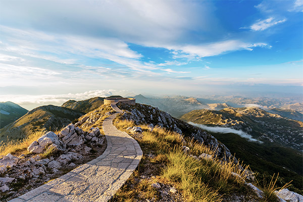 Mausoleum Lovcen Nationalpark, Montenegro