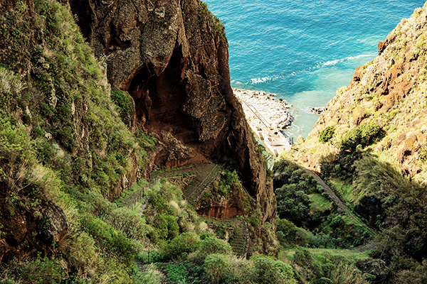 Historischer Wanderweg Caminho Real do Paul do Mar auf Madeira