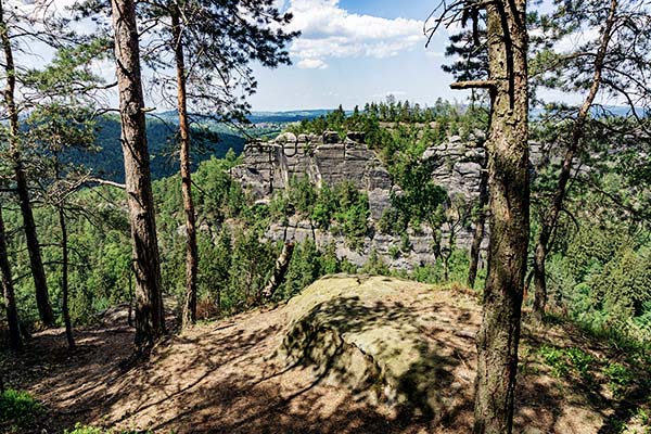 Landschaft am Malerweg