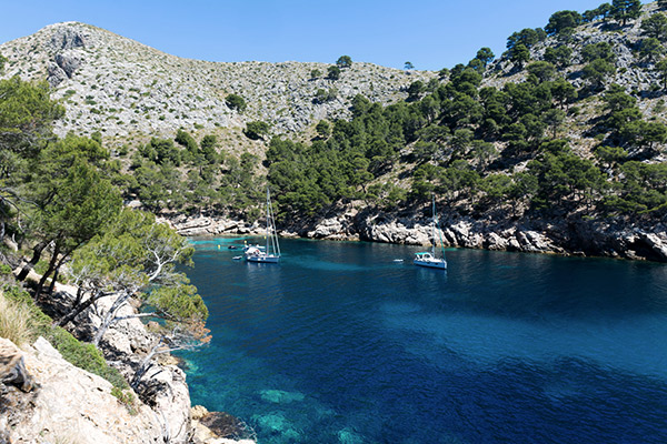 Die schöne Bucht Cala Murta