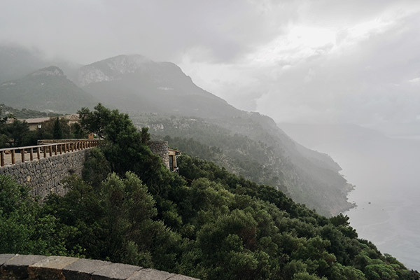 Regen auf Mallorca