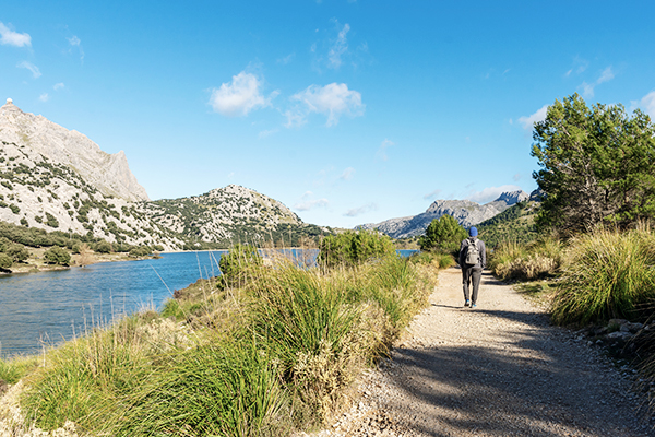 Wanderung am Stausee Cúber auf Mallorca