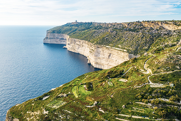 Dingli Cliffs auf Malta