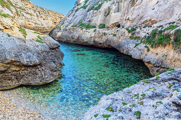 Ghasri Canyon auf Gozo