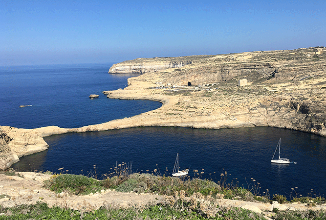 Küstenwanderung Malta