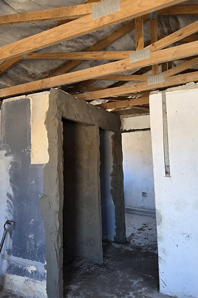 Renovierungsarbeiten in der Kinderkrippe